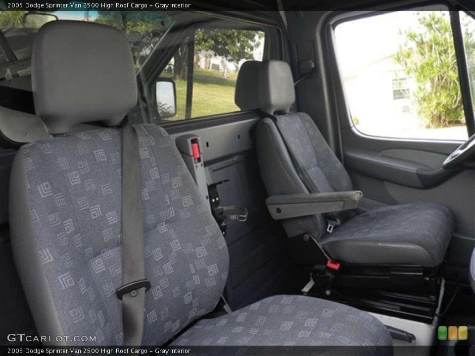Gray Interior Photo for the 2005 Dodge Sprinter Van 2500 High Roof Cargo #74132573
