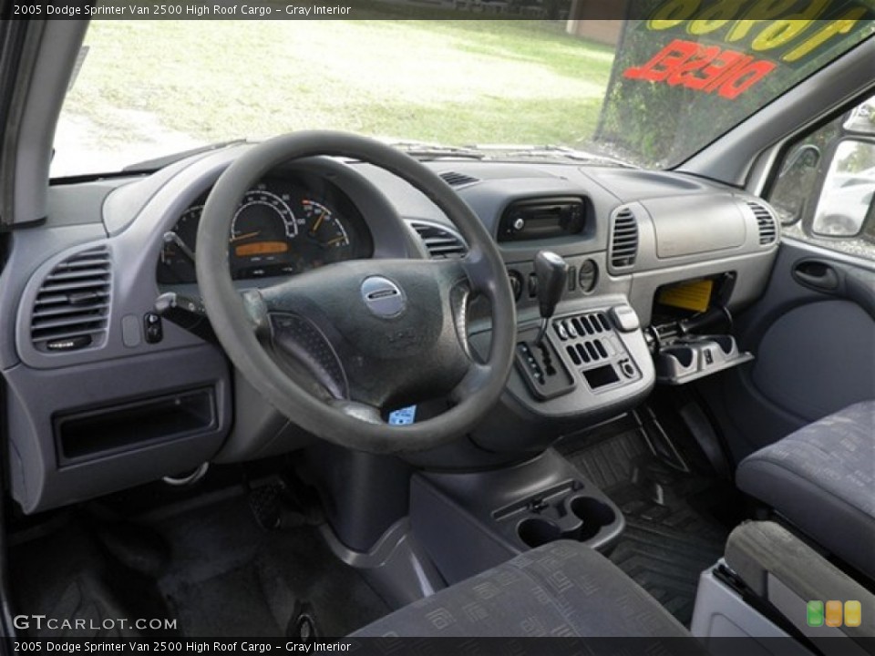 Gray 2005 Dodge Sprinter Van Interiors