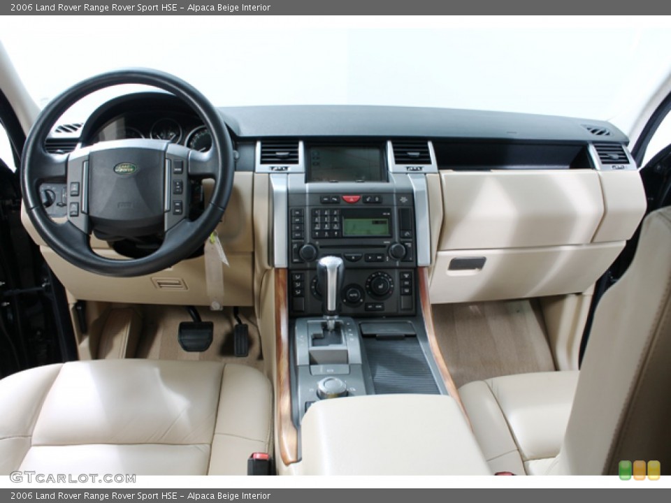 Alpaca Beige Interior Dashboard for the 2006 Land Rover Range Rover Sport HSE #74134966