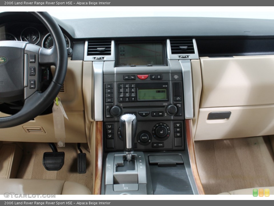 Alpaca Beige Interior Controls for the 2006 Land Rover Range Rover Sport HSE #74135031