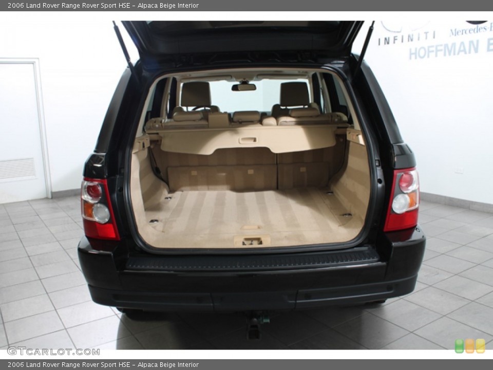 Alpaca Beige Interior Trunk for the 2006 Land Rover Range Rover Sport HSE #74135359