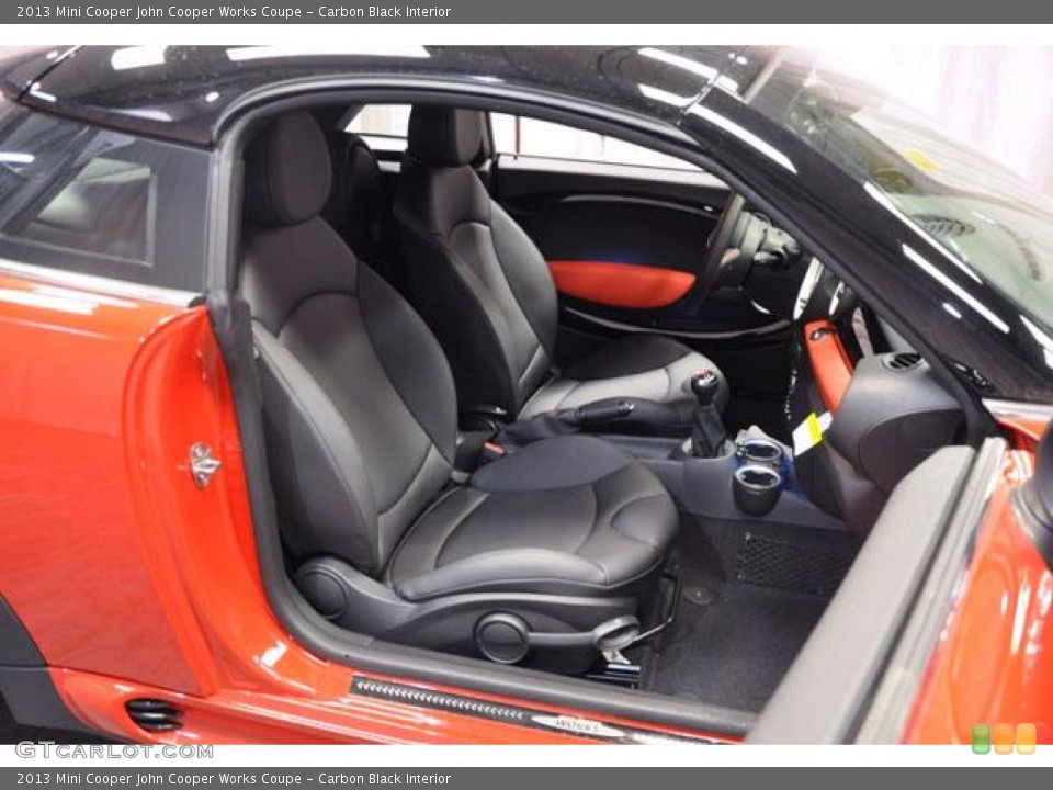 Carbon Black Interior Photo for the 2013 Mini Cooper John Cooper Works Coupe #74138051