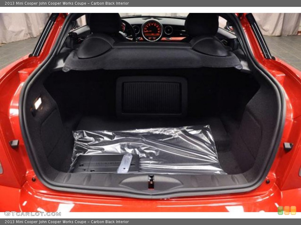 Carbon Black Interior Trunk for the 2013 Mini Cooper John Cooper Works Coupe #74138212