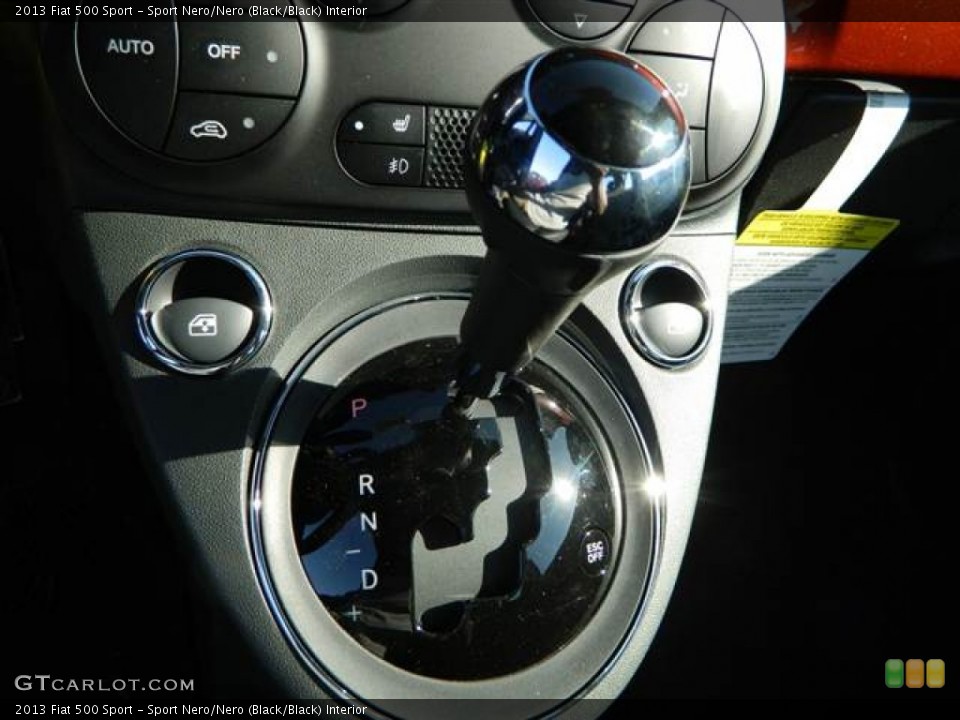 Sport Nero/Nero (Black/Black) Interior Transmission for the 2013 Fiat 500 Sport #74139693