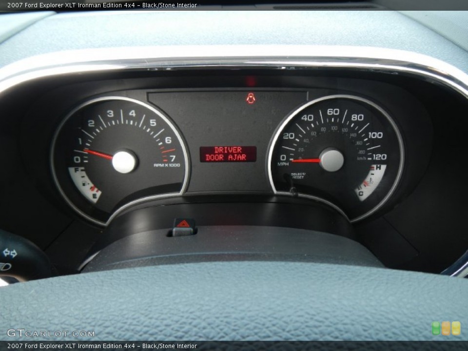 Black/Stone Interior Gauges for the 2007 Ford Explorer XLT Ironman Edition 4x4 #74140498