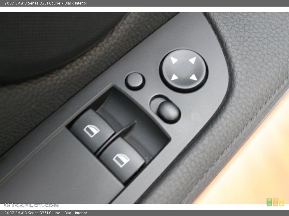 Black Interior Controls for the 2007 BMW 3 Series 335i Coupe #74141170