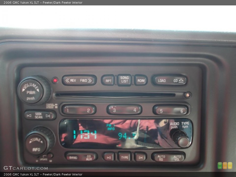 Pewter/Dark Pewter Interior Audio System for the 2006 GMC Yukon XL SLT #74144755