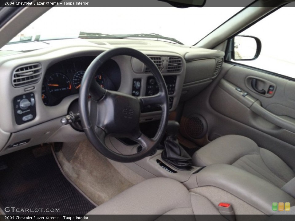 Taupe Interior Prime Interior for the 2004 Chevrolet Blazer Xtreme #74145166
