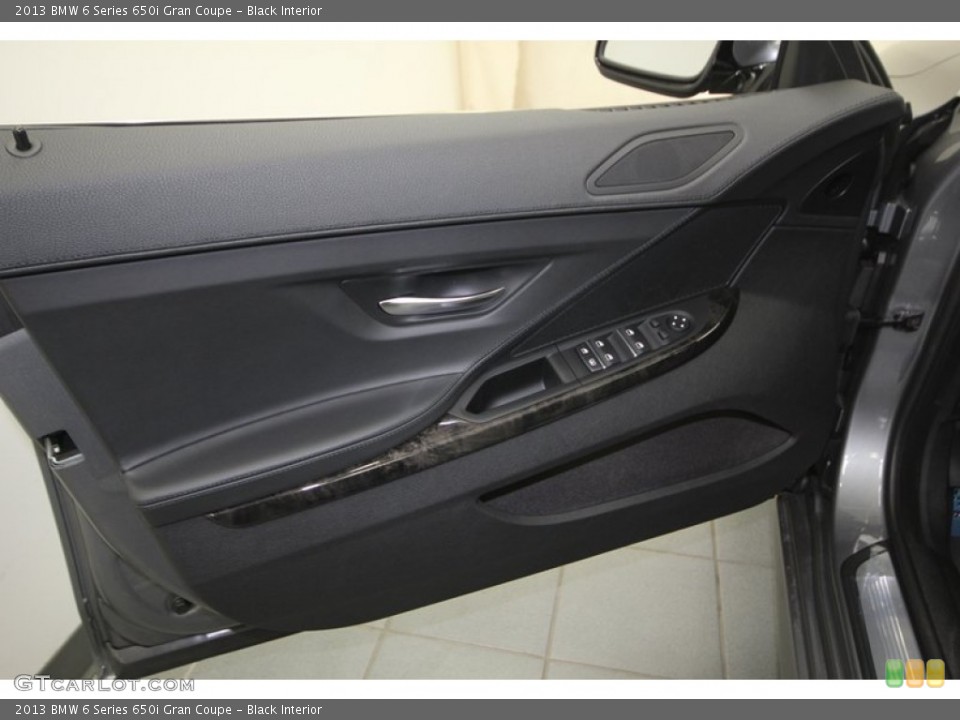 Black Interior Door Panel for the 2013 BMW 6 Series 650i Gran Coupe #74145982