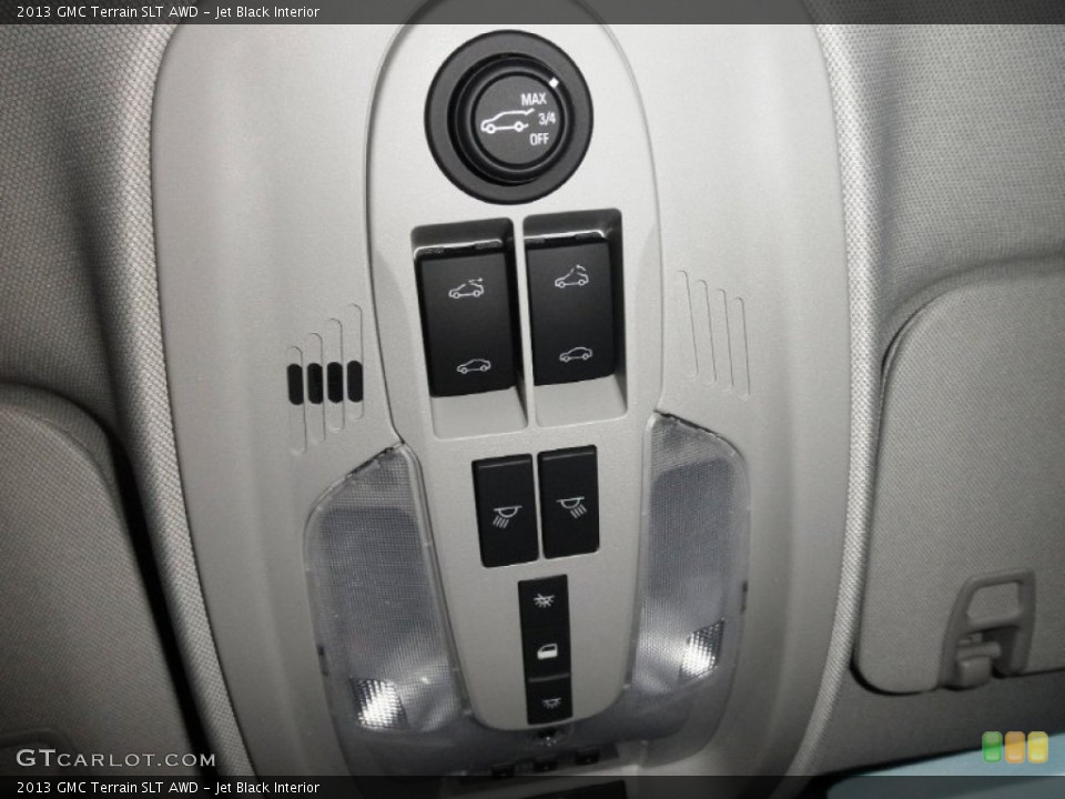 Jet Black Interior Controls for the 2013 GMC Terrain SLT AWD #74146913