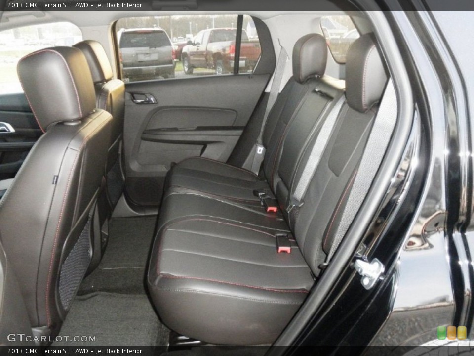 Jet Black Interior Rear Seat for the 2013 GMC Terrain SLT AWD #74146978