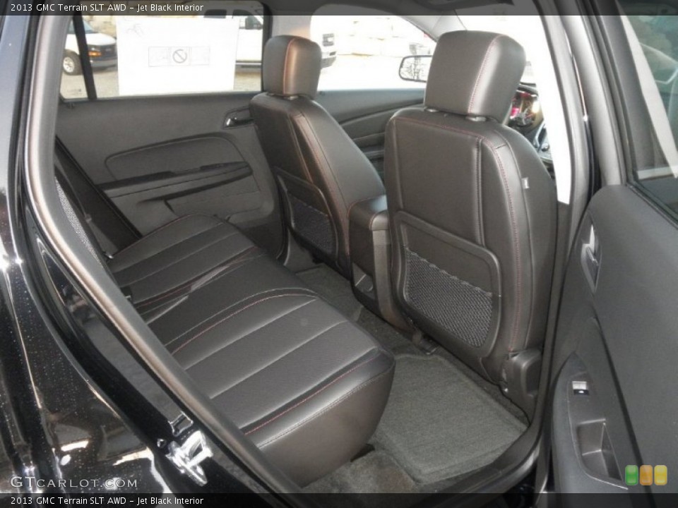 Jet Black Interior Rear Seat for the 2013 GMC Terrain SLT AWD #74147131
