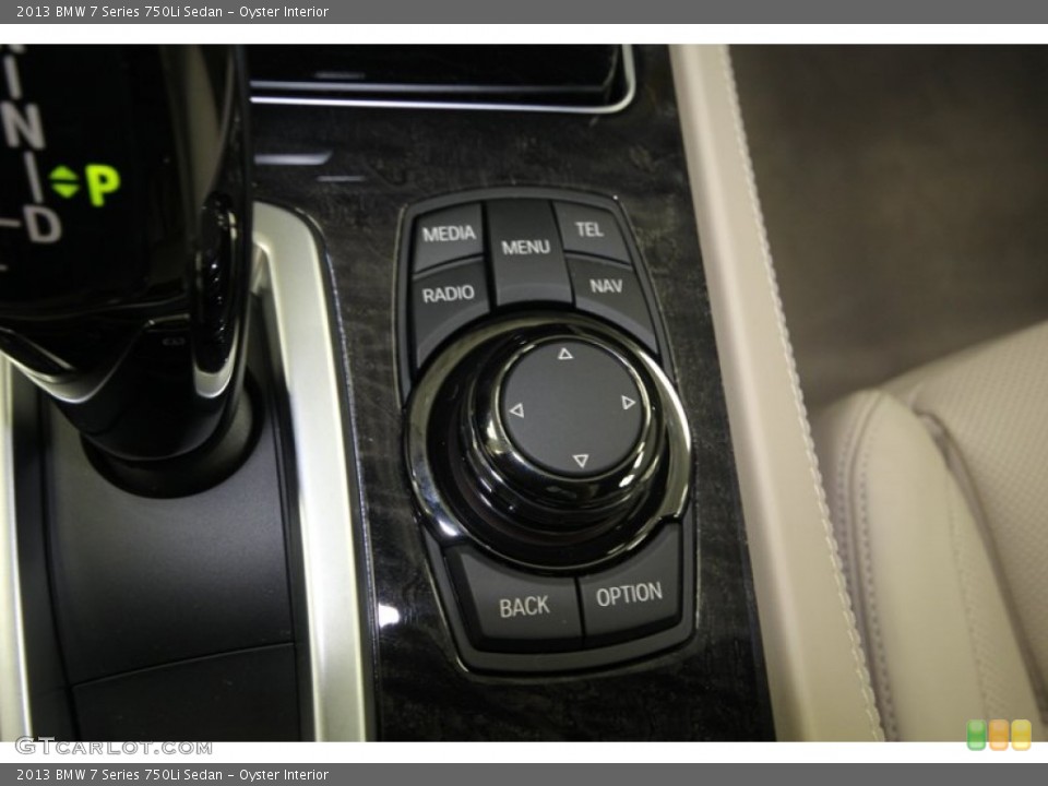 Oyster Interior Controls for the 2013 BMW 7 Series 750Li Sedan #74147142