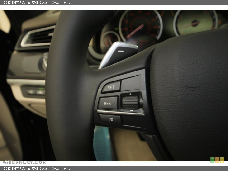 Oyster Interior Controls for the 2013 BMW 7 Series 750Li Sedan #74147203