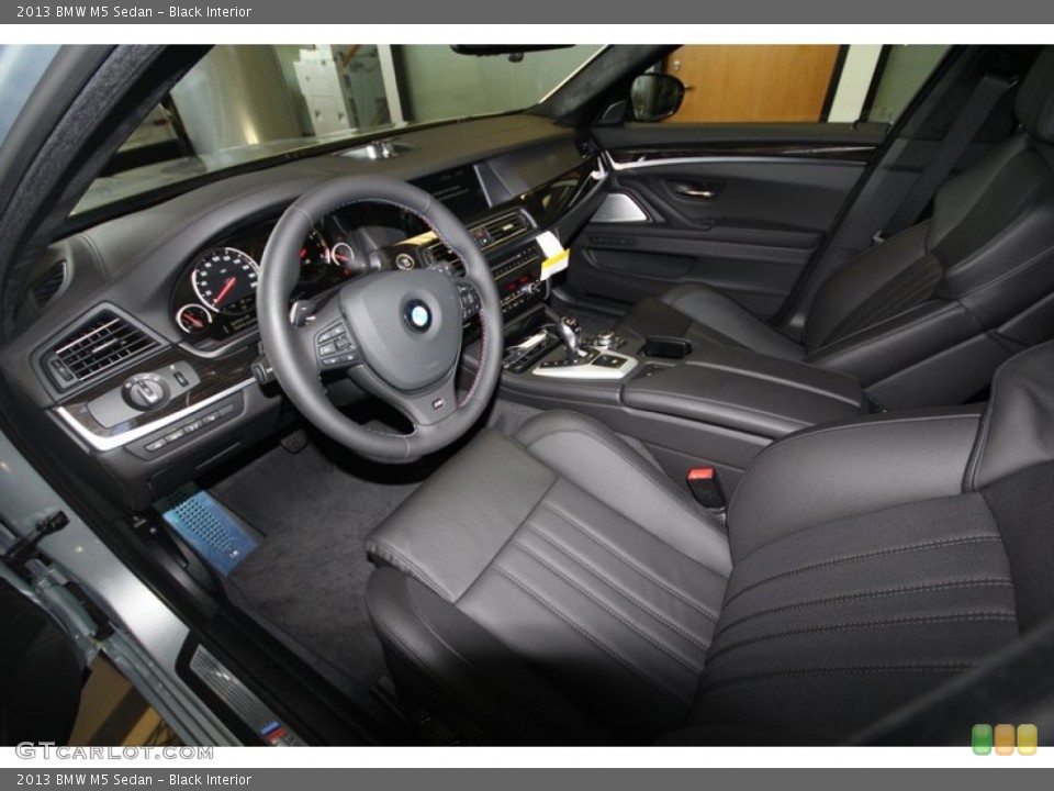 Black Interior Prime Interior for the 2013 BMW M5 Sedan #74147391