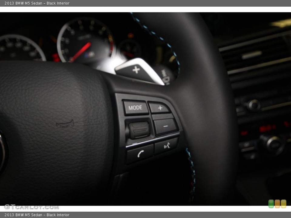 Black Interior Controls for the 2013 BMW M5 Sedan #74147800