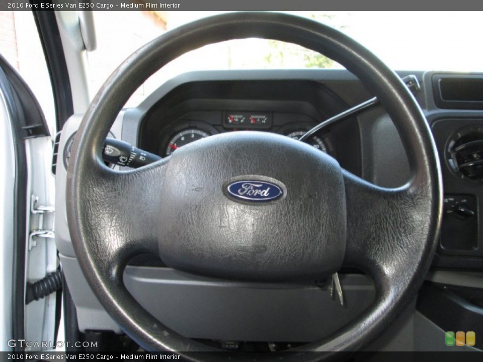 Medium Flint Interior Steering Wheel for the 2010 Ford E Series Van E250 Cargo #74148547