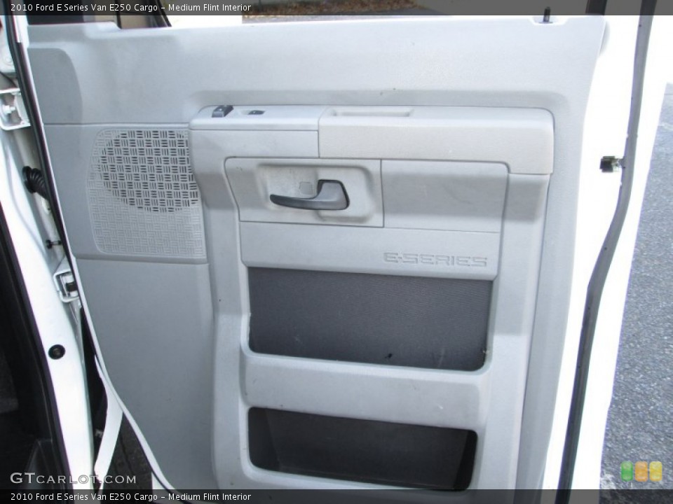Medium Flint Interior Door Panel for the 2010 Ford E Series Van E250 Cargo #74148586