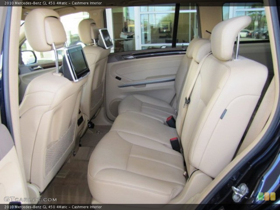 Cashmere Interior Rear Seat for the 2010 Mercedes-Benz GL 450 4Matic #74152585