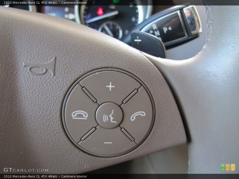 Cashmere Interior Controls for the 2010 Mercedes-Benz GL 450 4Matic #74152687