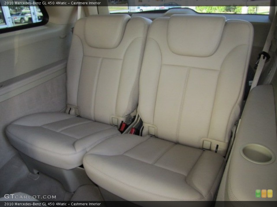Cashmere Interior Rear Seat for the 2010 Mercedes-Benz GL 450 4Matic #74152831