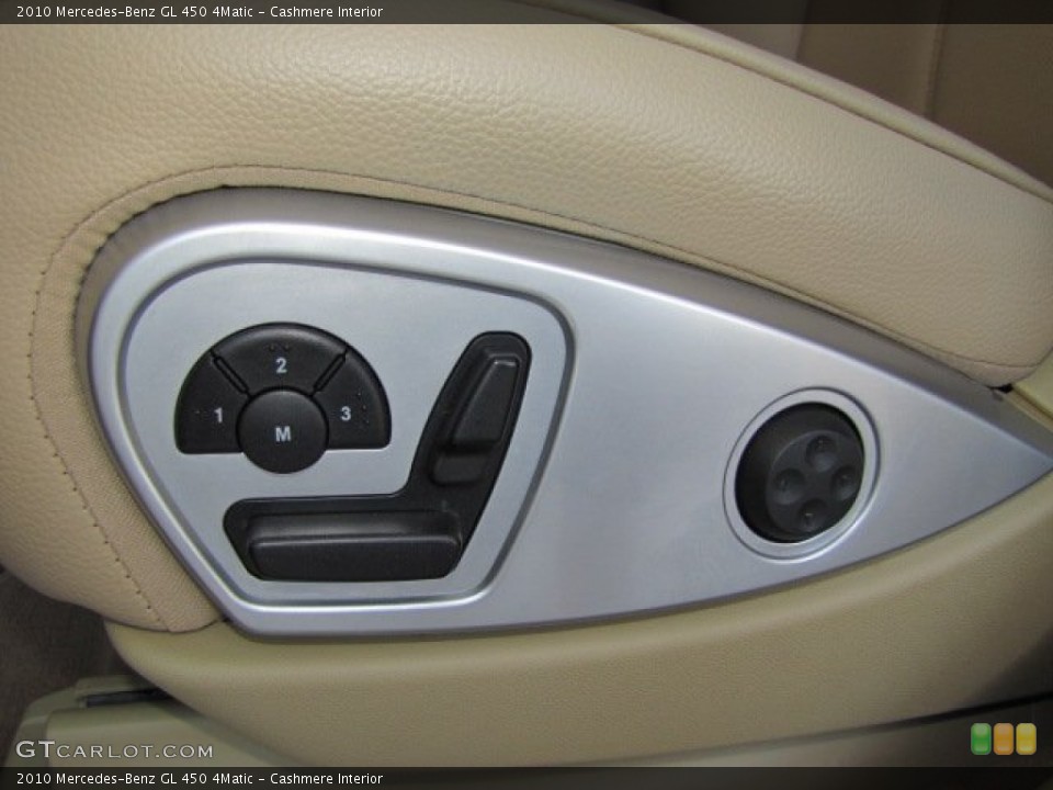 Cashmere Interior Controls for the 2010 Mercedes-Benz GL 450 4Matic #74152852