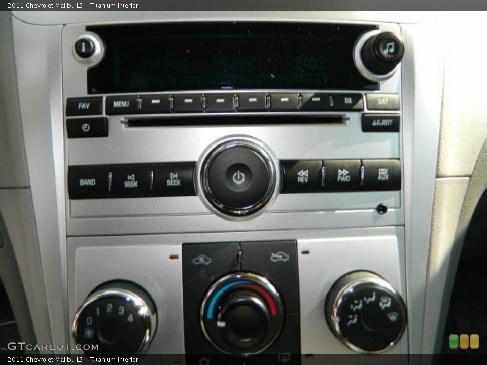 Titanium Interior Audio System for the 2011 Chevrolet Malibu LS #74153644
