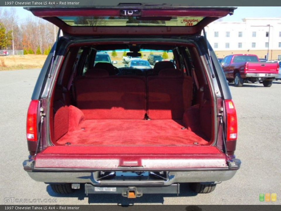 Red Interior Trunk for the 1997 Chevrolet Tahoe LS 4x4 #74155669