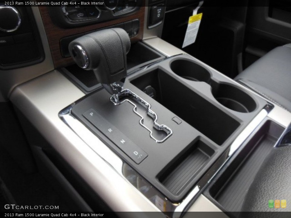 Black Interior Transmission for the 2013 Ram 1500 Laramie Quad Cab 4x4 #74158396