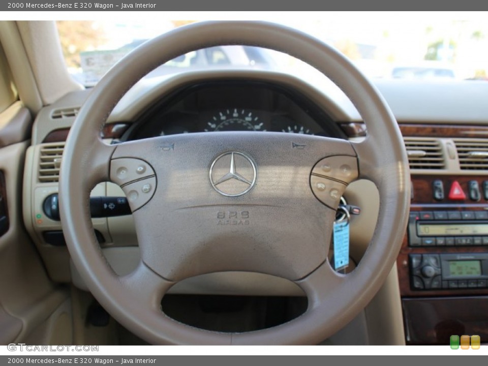 Java Interior Steering Wheel for the 2000 Mercedes-Benz E 320 Wagon #74161156