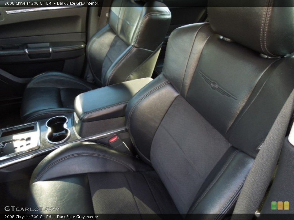 Dark Slate Gray Interior Front Seat for the 2008 Chrysler 300 C HEMI #74162092