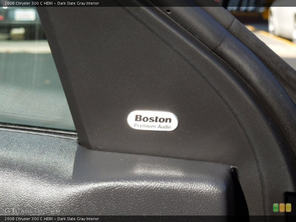 Dark Slate Gray Interior Audio System for the 2008 Chrysler 300 C HEMI #74162309