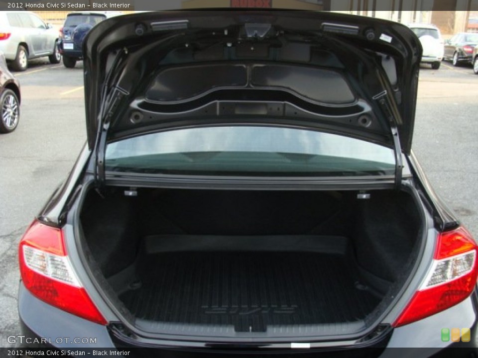 Black Interior Trunk for the 2012 Honda Civic Si Sedan #74163015