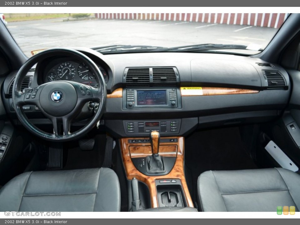 Black Interior Dashboard for the 2002 BMW X5 3.0i #74165191