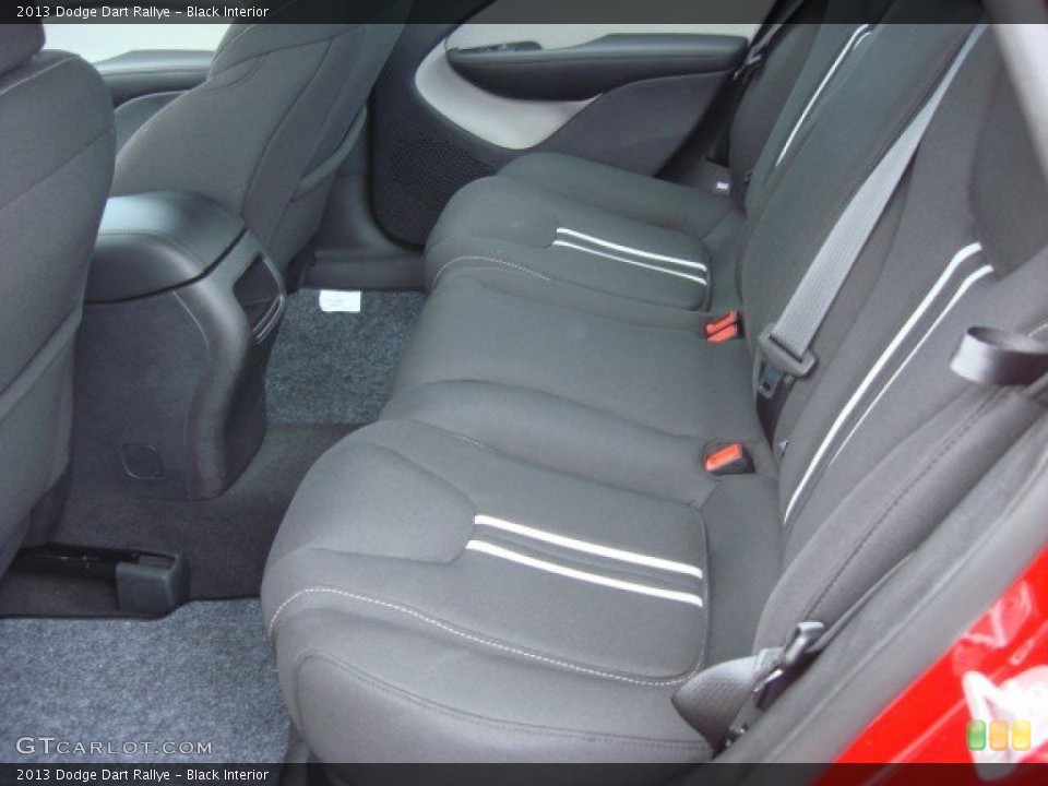Black Interior Rear Seat for the 2013 Dodge Dart Rallye #74170695