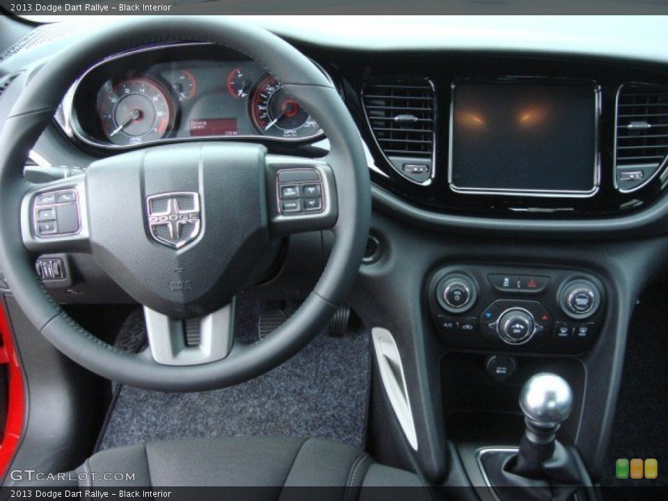 Black Interior Dashboard for the 2013 Dodge Dart Rallye #74170714