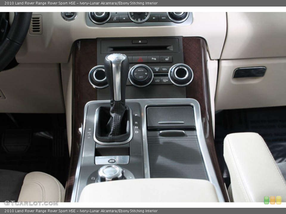 Ivory-Lunar Alcantara/Ebony Stitching Interior Transmission for the 2010 Land Rover Range Rover Sport HSE #74171031