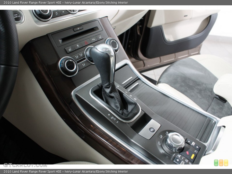 Ivory-Lunar Alcantara/Ebony Stitching Interior Transmission for the 2010 Land Rover Range Rover Sport HSE #74171053