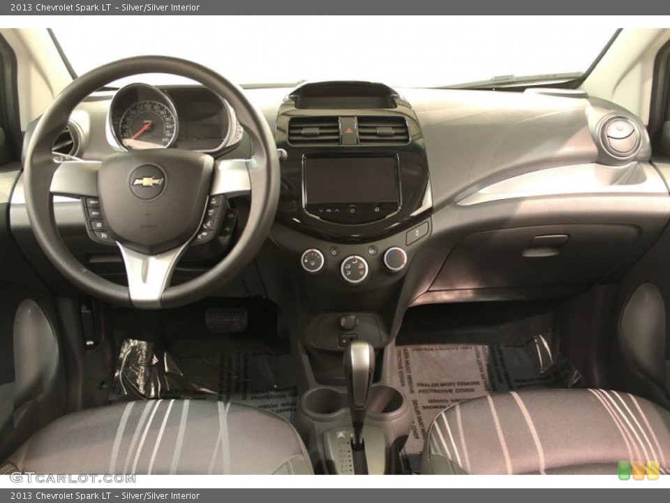 Silver/Silver Interior Dashboard for the 2013 Chevrolet Spark LT #74171581