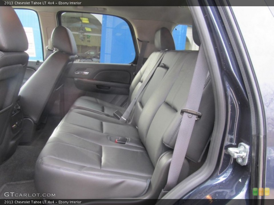 Ebony Interior Rear Seat for the 2013 Chevrolet Tahoe LT 4x4 #74172836