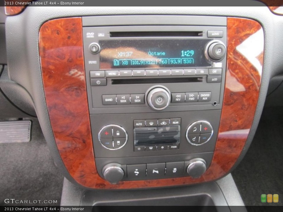 Ebony Interior Controls for the 2013 Chevrolet Tahoe LT 4x4 #74172907