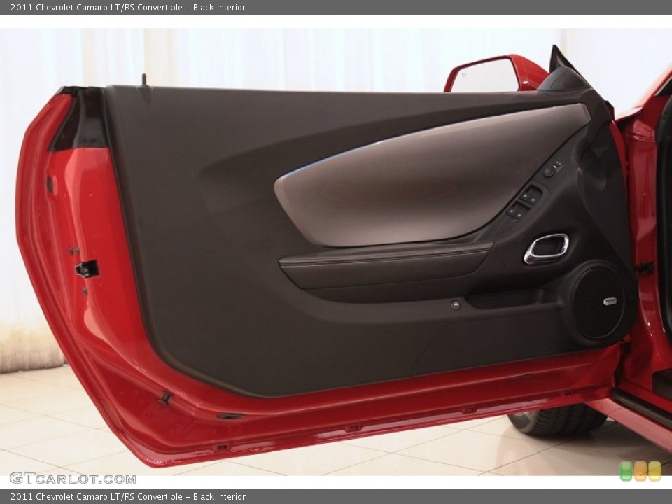 Black Interior Door Panel for the 2011 Chevrolet Camaro LT/RS Convertible #74176279