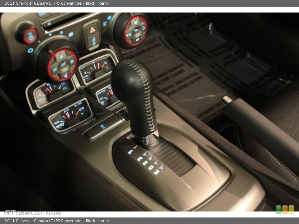 Black Interior Transmission for the 2011 Chevrolet Camaro LT/RS Convertible #74176541