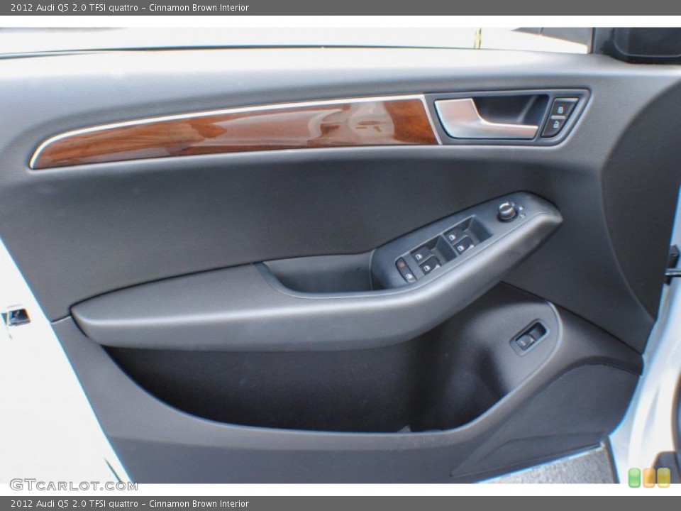 Cinnamon Brown Interior Door Panel for the 2012 Audi Q5 2.0 TFSI quattro #74178376