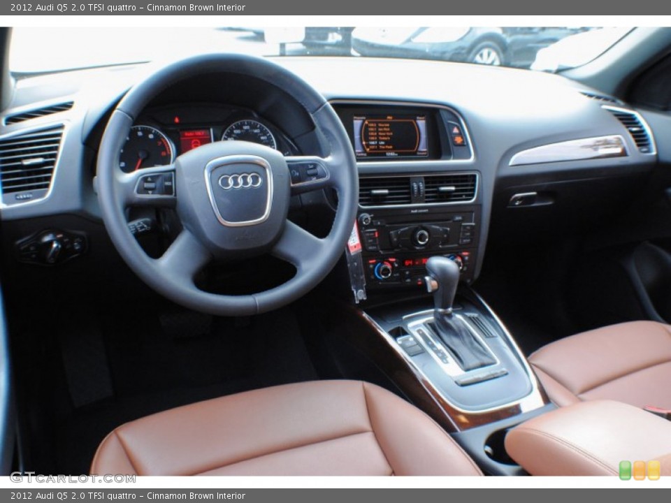 Cinnamon Brown Interior Dashboard for the 2012 Audi Q5 2.0 TFSI quattro #74178511