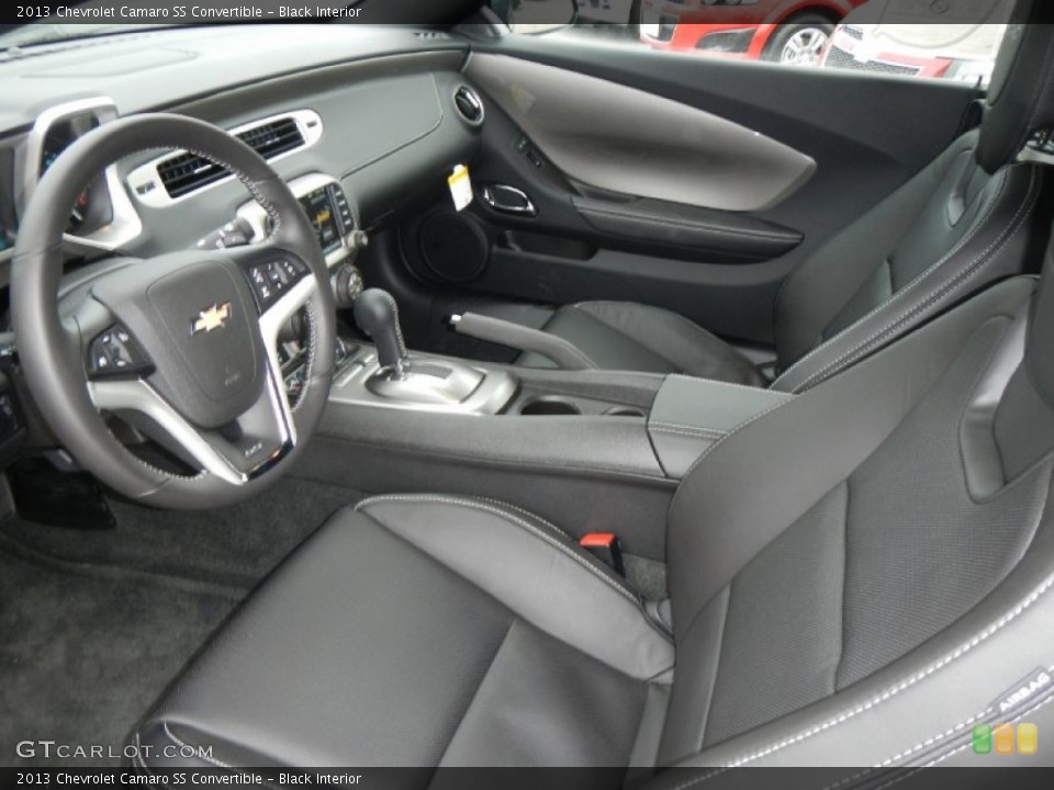 Black Interior Photo for the 2013 Chevrolet Camaro SS Convertible #74181310