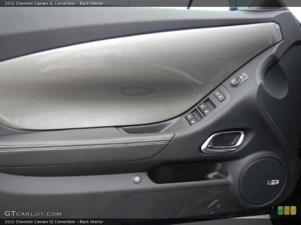 Black Interior Door Panel for the 2013 Chevrolet Camaro SS Convertible #74181333