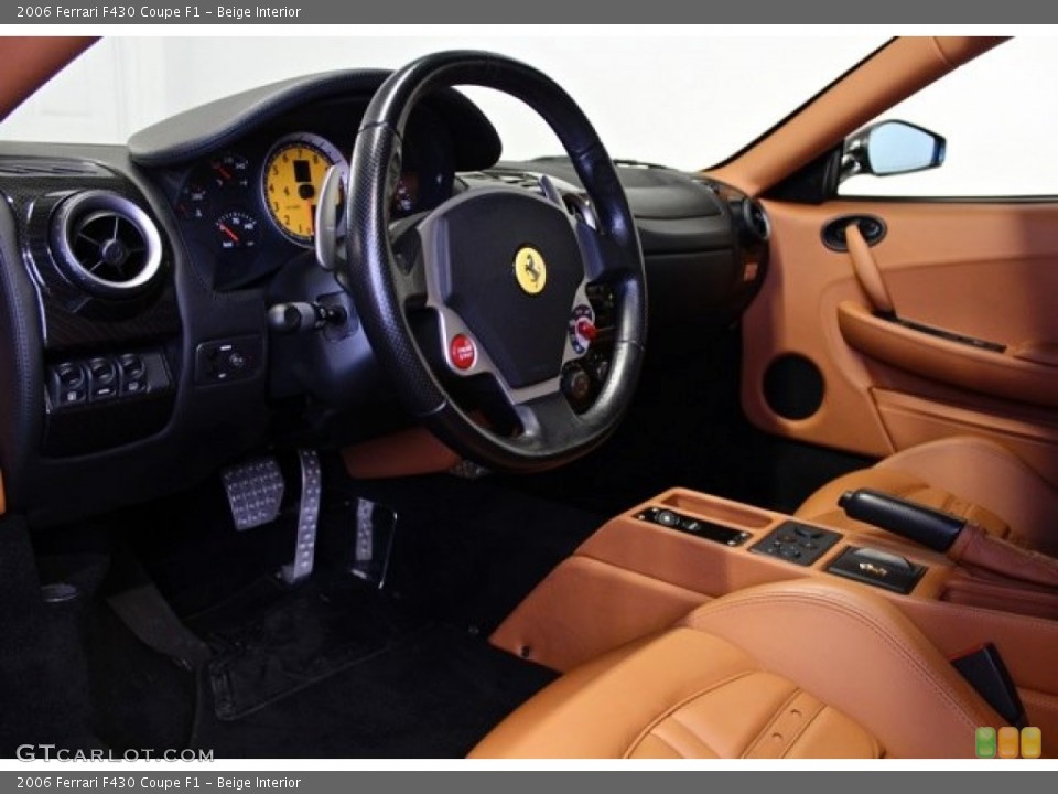 Beige Interior Photo for the 2006 Ferrari F430 Coupe F1 #74182825