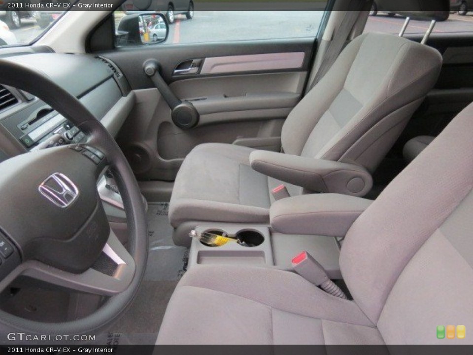 Gray Interior Photo for the 2011 Honda CR-V EX #74184946