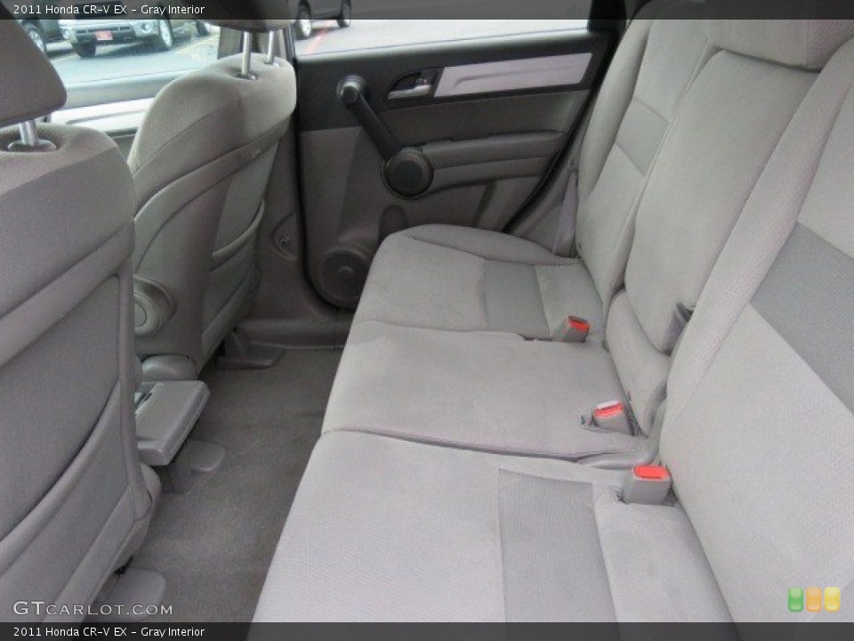 Gray Interior Rear Seat for the 2011 Honda CR-V EX #74184964